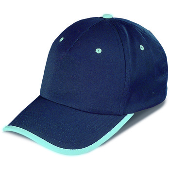 Gorra 5 paneles 80% poliéster/20% algodón combinada