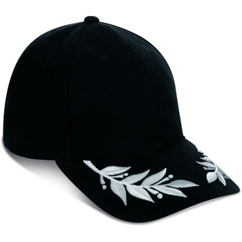 GORRA 6 PANELES BORDADO VISERA 100% ALGODÓN PEINADO