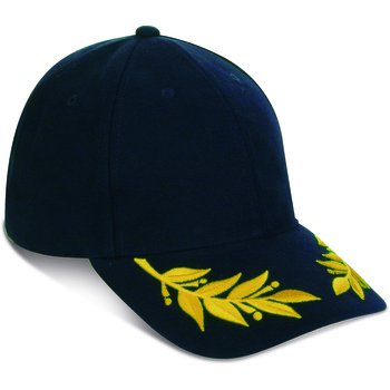 GORRA 6 PANELES BORDADO VISERA 100% ALGODÓN PEINADO