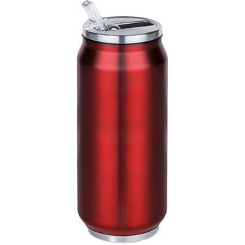 Botella termo de 500 ml de doble pared en forma de lata