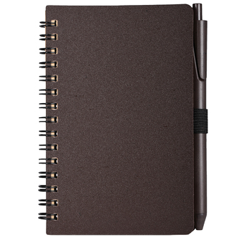 Cuaderno fabricado con posos de café Mini