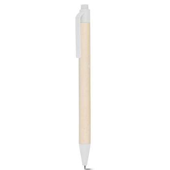 Bolígrafo fabricado con cartones de leche reciclados