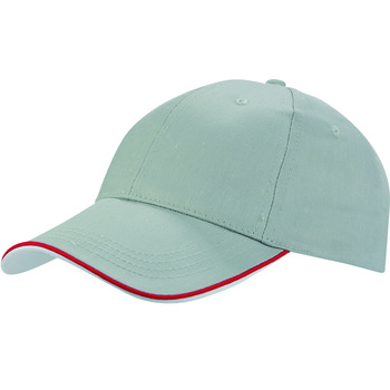 Gorra 6 paneles 65% poliéster/35% algodón