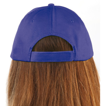 GORRA 6 PANELES SANDWICH 80% POL/20% ALG CIERRE VELCRO