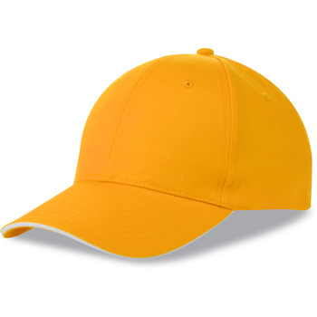 GORRA 6 PANELES SANDWICH 80% POL/20% ALG CIERRE VELCRO