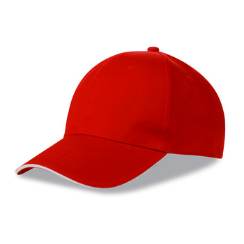 GORRA 6 PANELES SANDWICH 80% POL/20% ALG CIERRE VELCRO