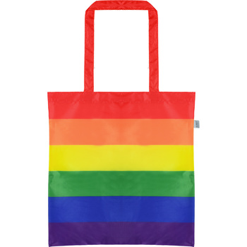 Bolsa shopping RPET arco iris