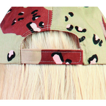 Gorra 5 paneles camuflaje 100% algodón