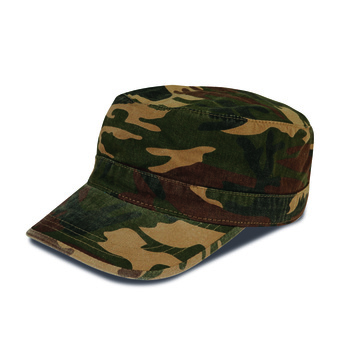 Gorra militar 100% algodón efecto lavado