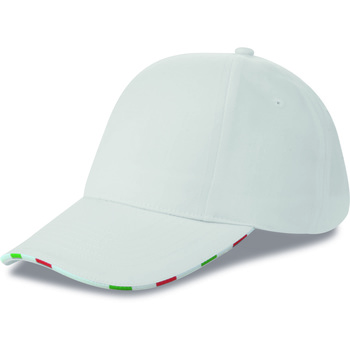 Gorra 6 paneles sandwich bandera italiana