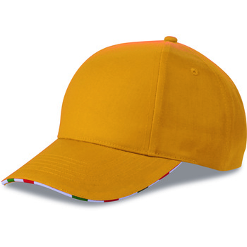 Gorra 6 paneles sandwich bandera italiana