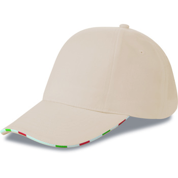 Gorra 6 paneles sandwich bandera italiana