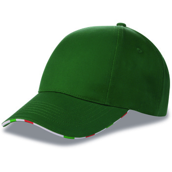 Gorra 6 paneles sandwich bandera italiana