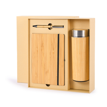 Set de escritura presentado en caja de regalo