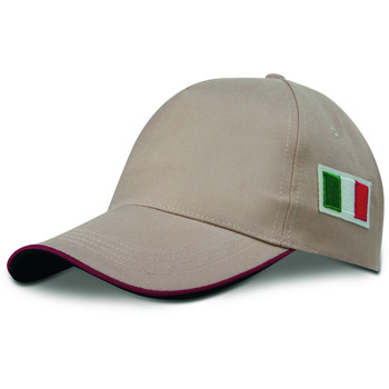 Gorra 5 paneles bandera italiana