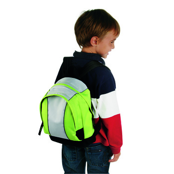 MOCHILA NIÑO BICOLOR NYLON 600D