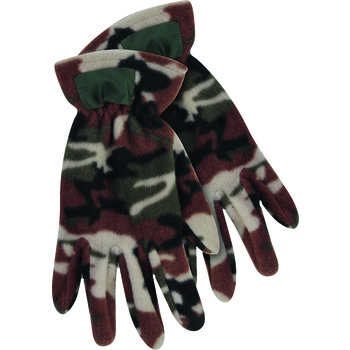 Guantes forro polar camuflaje