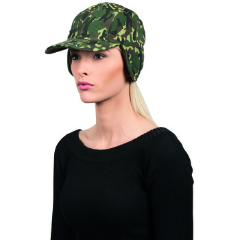 Gorra polar 4 paneles forro polar/nylon