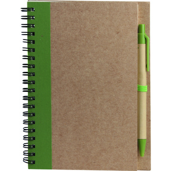 Libreta notebook de papel reciclado