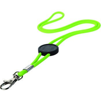 Lanyard cordón poliéster con placa estampación