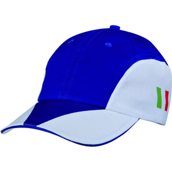 Gorra 8 paneles sandwich bicolor bandera italiana