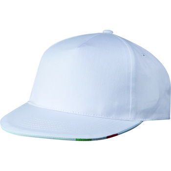 Gorra rapper 5 paneles sandwich 100% algodón