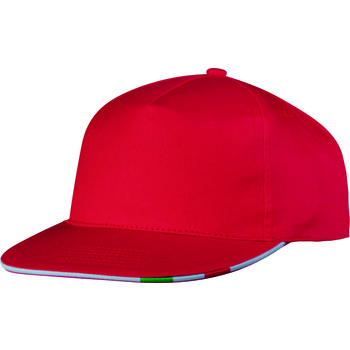 Gorra rapper 5 paneles sandwich 100% algodón