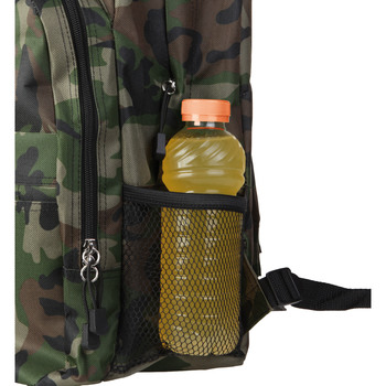 Mochila trekking nylon 600D estampado camuflaje