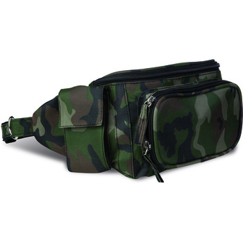 Riñonera 2 bolsillos nylon 600D estampado camuflaje