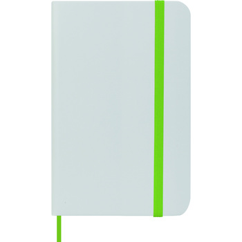 Libreta A6 tipo moleskine pvc/papel