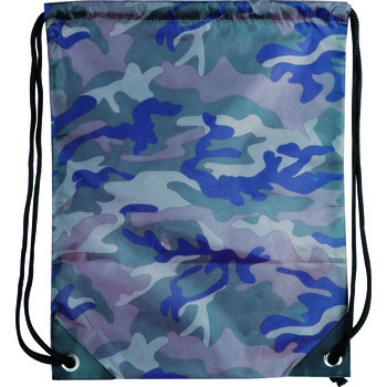 Mochila de cuerdas nylon 210T estampado camuflaje