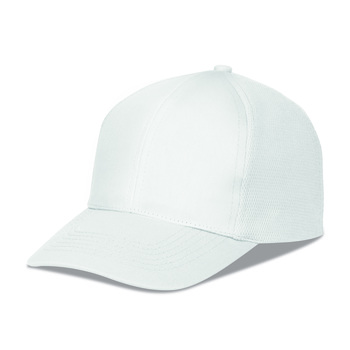 Gorra rejilla 6 paneles algodón/poliéster