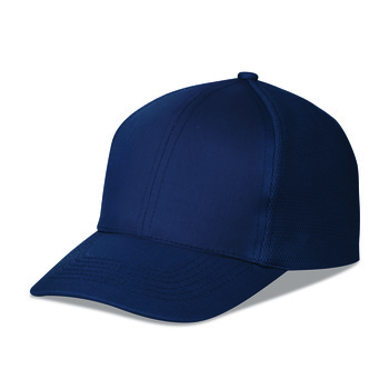 Gorra rejilla 6 paneles algodón/poliéster