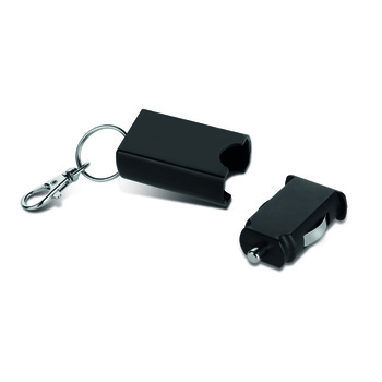 Cargador USB con llavero para coche