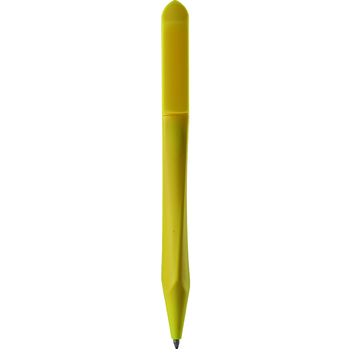 Bolígrafo de plástico con cierre rotación