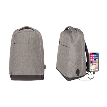 Mochila antirrobo con puerto de carga USB