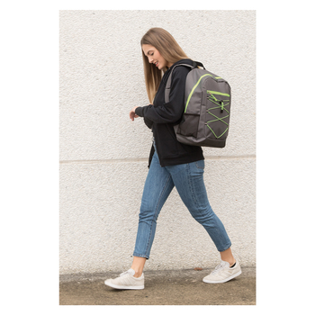 Mochila trekking poliéster 600D