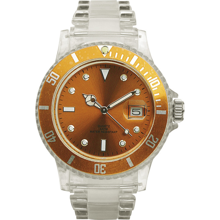 Reloj analógico personalizable policarbonato