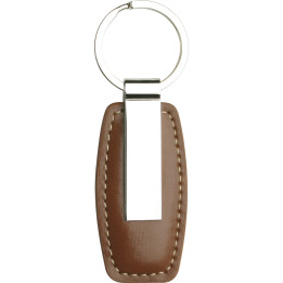 Llavero en estuche metal/pvc