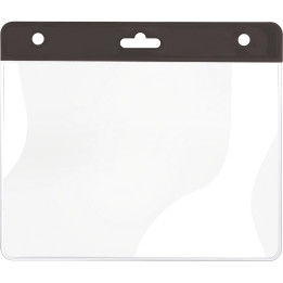 Porta identificación de plástico
