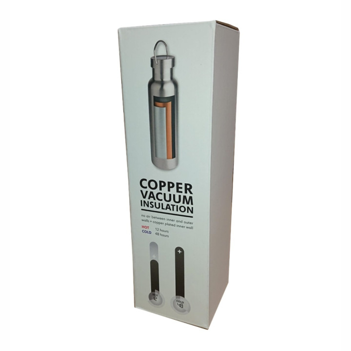 Termo 600 ml con aislamiento de cobre