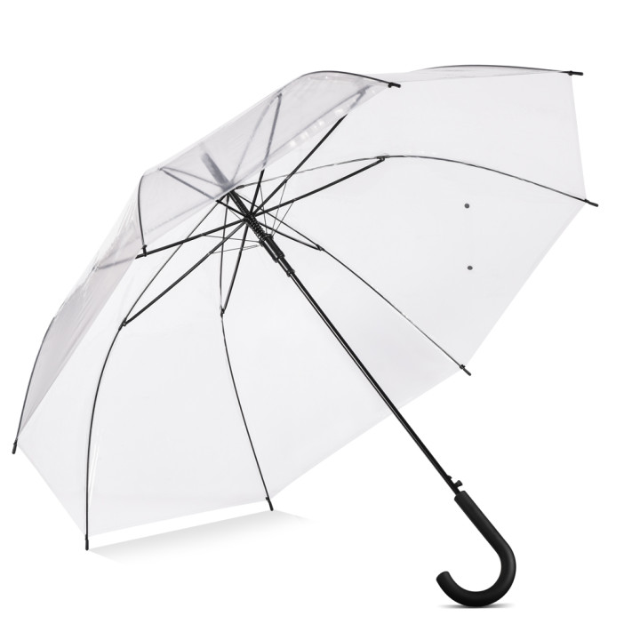 Paraguas poe golf automático transparente 27"