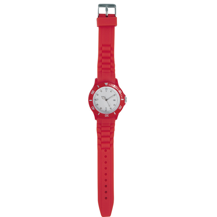 Reloj analógico personalizable plástico/silicona