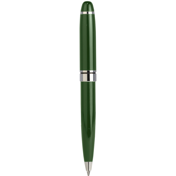 Mini boligrafo de metal cierre rotación