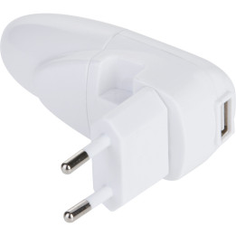 Adaptador de corriente plástico/metal