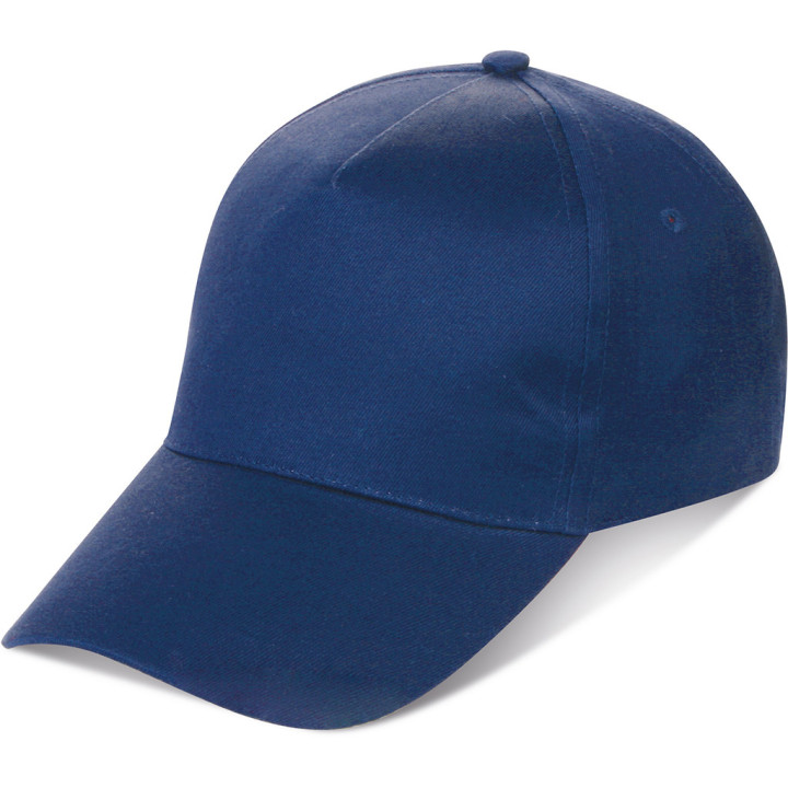 Gorra 5 paneles 100% algodón bandera italiana