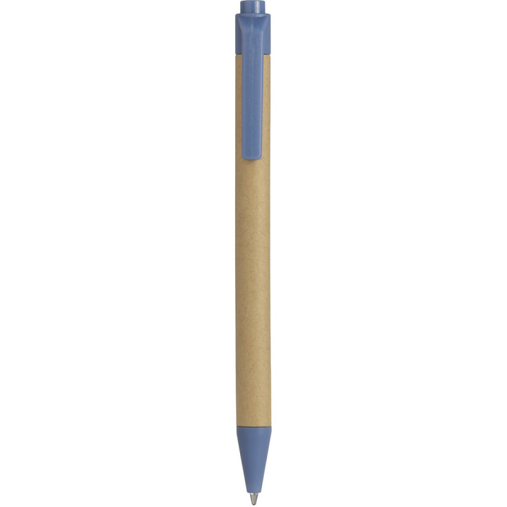 Boligrafo biodegradable y cartón reciclado