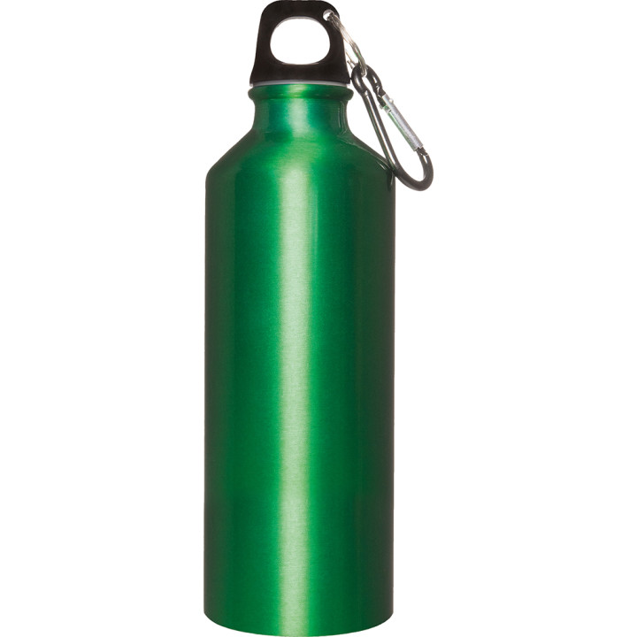 Botella 500 ml para agua en aluminio/plástico