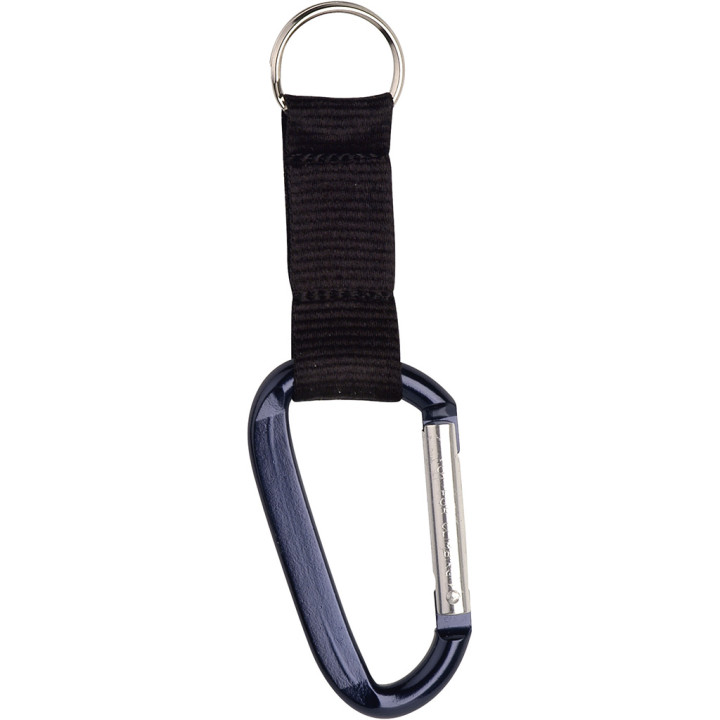 Llavero mosquetón aluminio