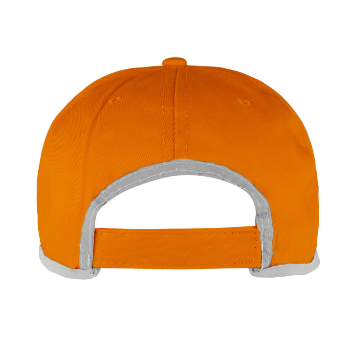 Gorra 6 paneles reflex 100% algodón